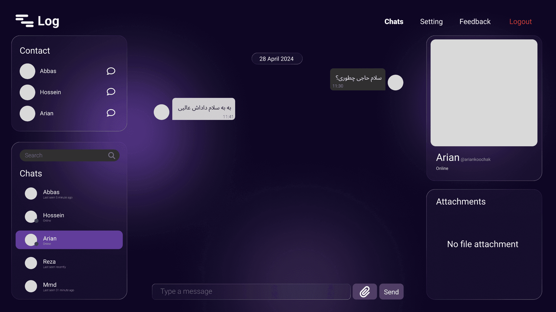 Online Messaging Platform